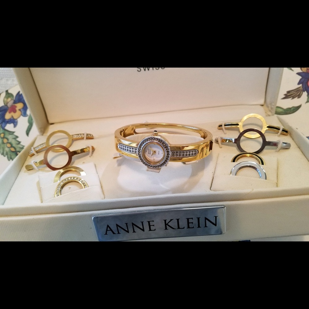 Anne Klein Interchangeable Face Watch